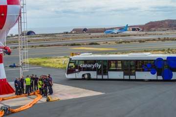  Gando congrega a 65 aficionados a la fotografía aeronáutica (Foto Antonio Rico)